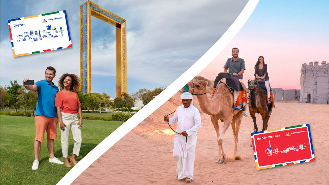 The Adventure and City Pass displayed on a mobile screen