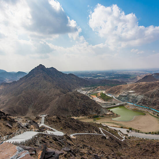 Dubai mountains