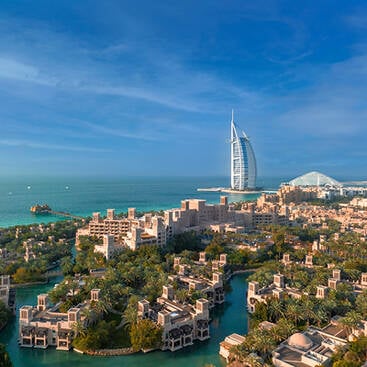 A view of Burj al Arab