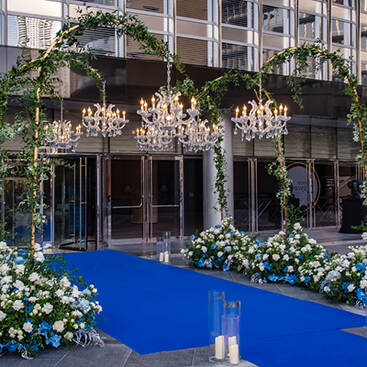 Fancy event set up