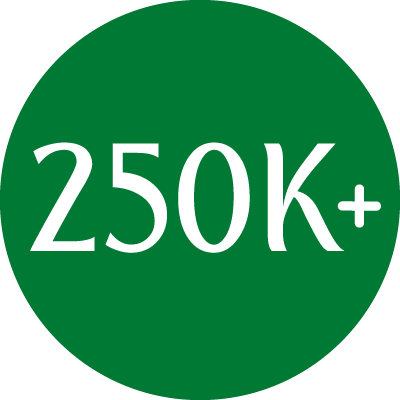 250k+ icon