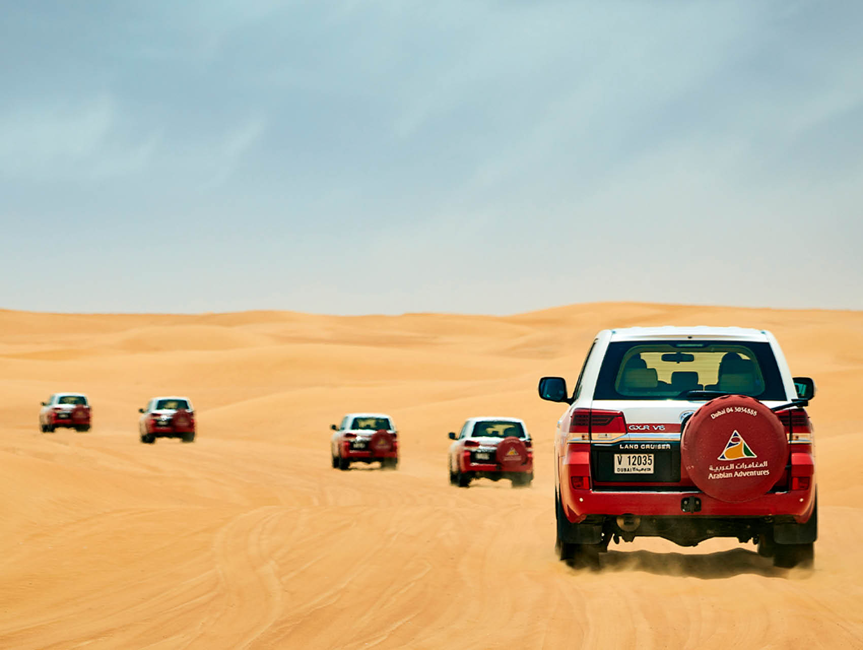 Experience an exciting dune drive in the Dubai desert red dunes Experience an exciting dune drive in the Dubai desert red dunes