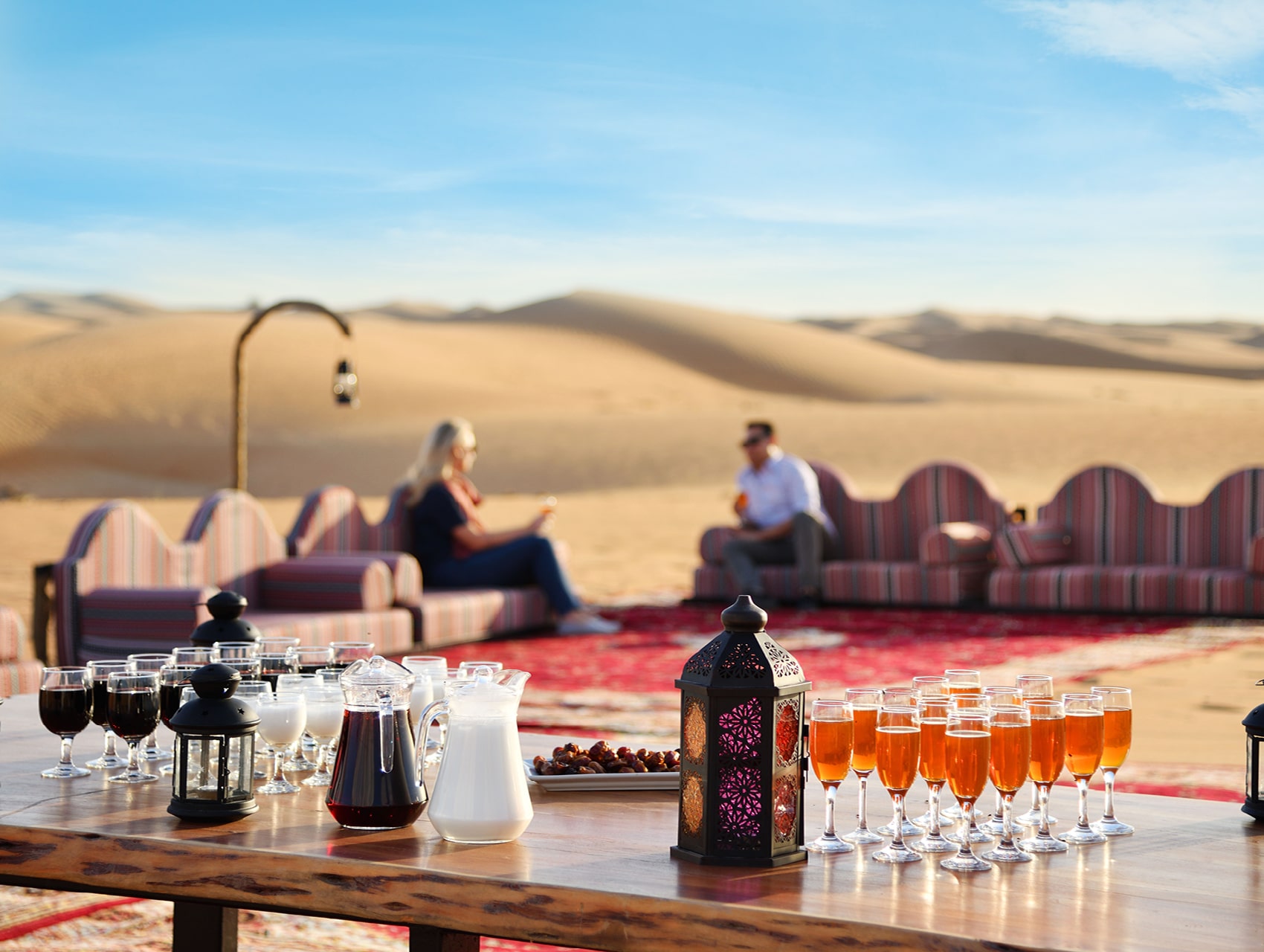 Enjoy breaking your fast in Dubai Desert Conservation Reserve
