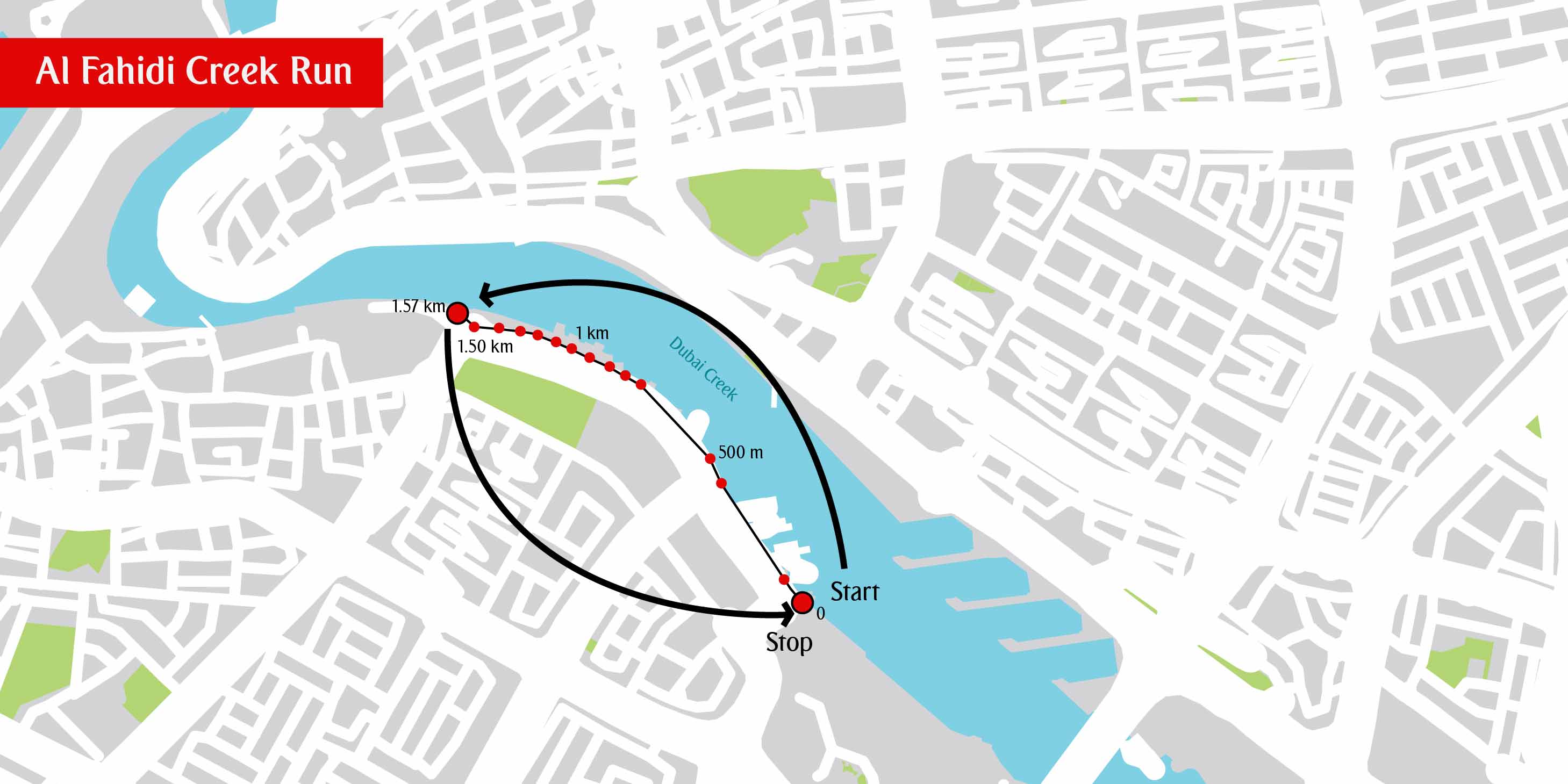 Map of Creekside Run