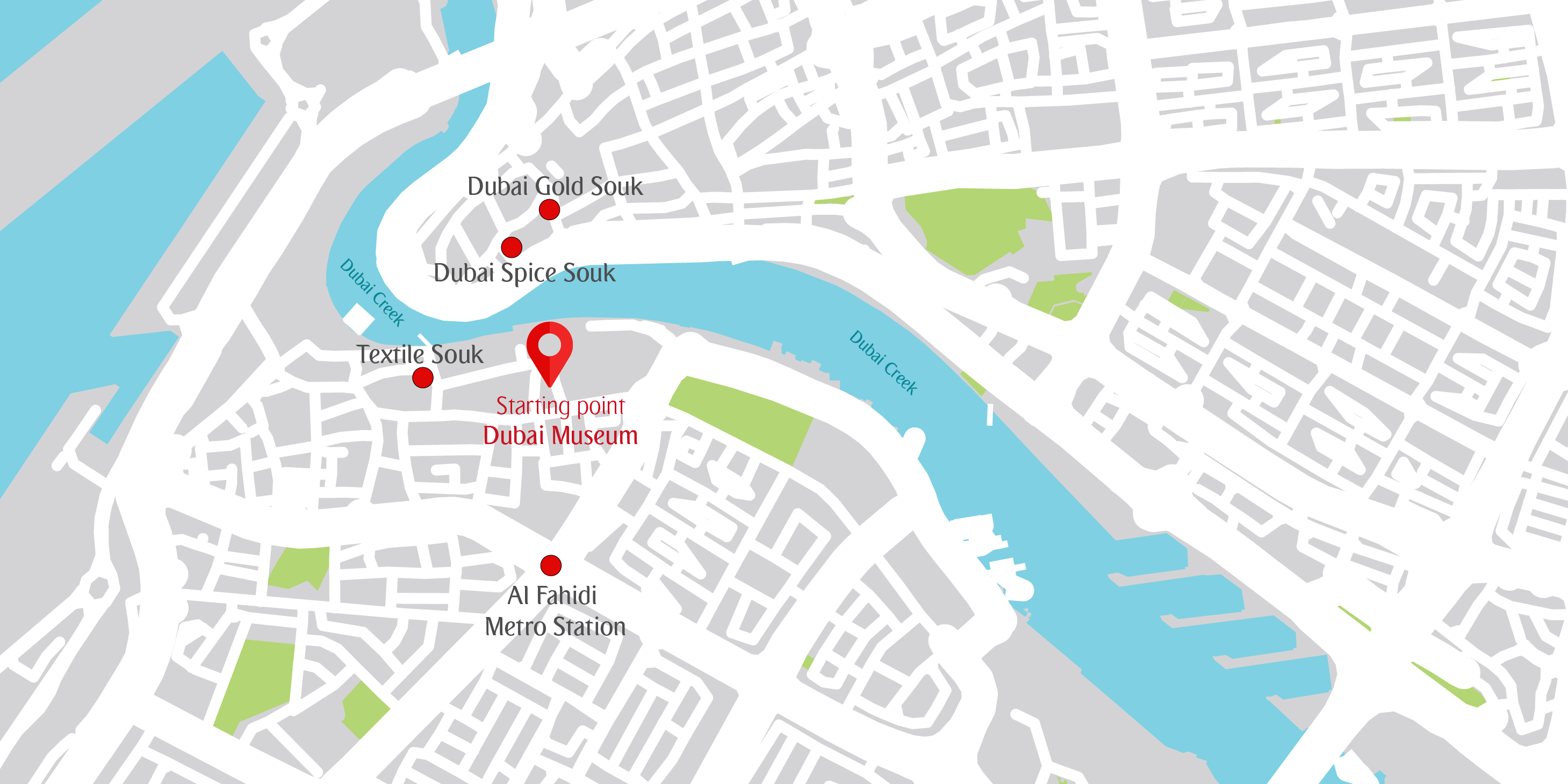 Map of Creekside Run