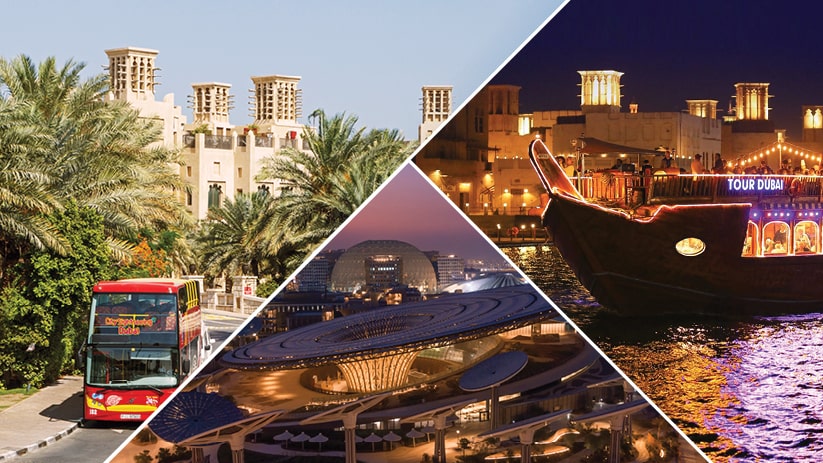 Journey to Expo then explore Dubai by land and sea Journey to Expo then explore Dubai by land and sea