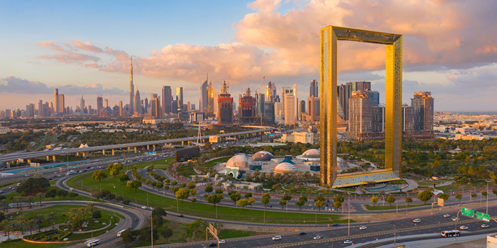 Half-Day Dubai City Tour with Dubai Frame Tickets by Ocean Air