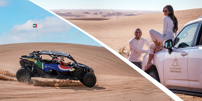 Dune Buggy Adventure & Evening Combo by Arabian Adventures