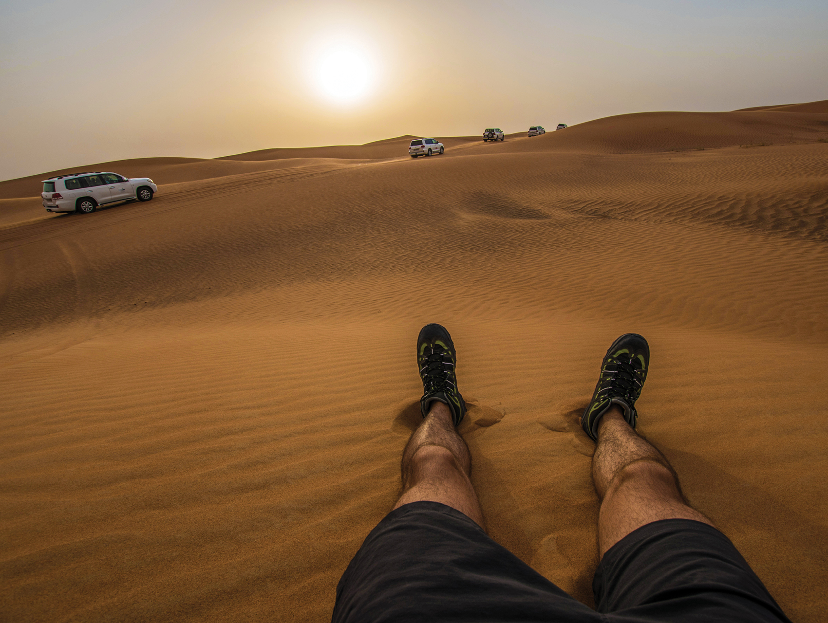 Chilling in the desert