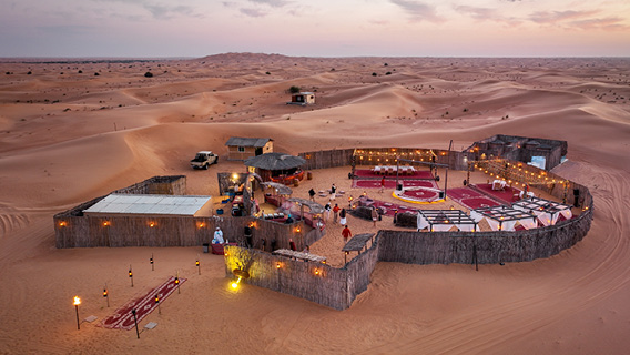 VIP desert safari in Dubai