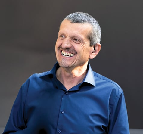 Shot of Guether Steiner Smiling