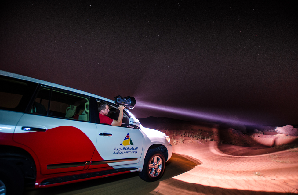 Night Desert Safari Wildlife in Dubai