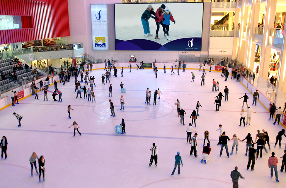 Ice Skating Dubai Tickets Online: Ice Ring dubai Mall | Book Now
