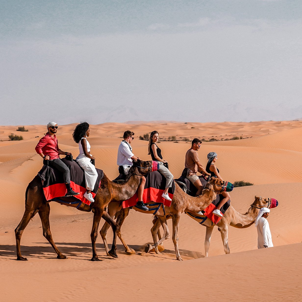 dubai desert safari morning or evening