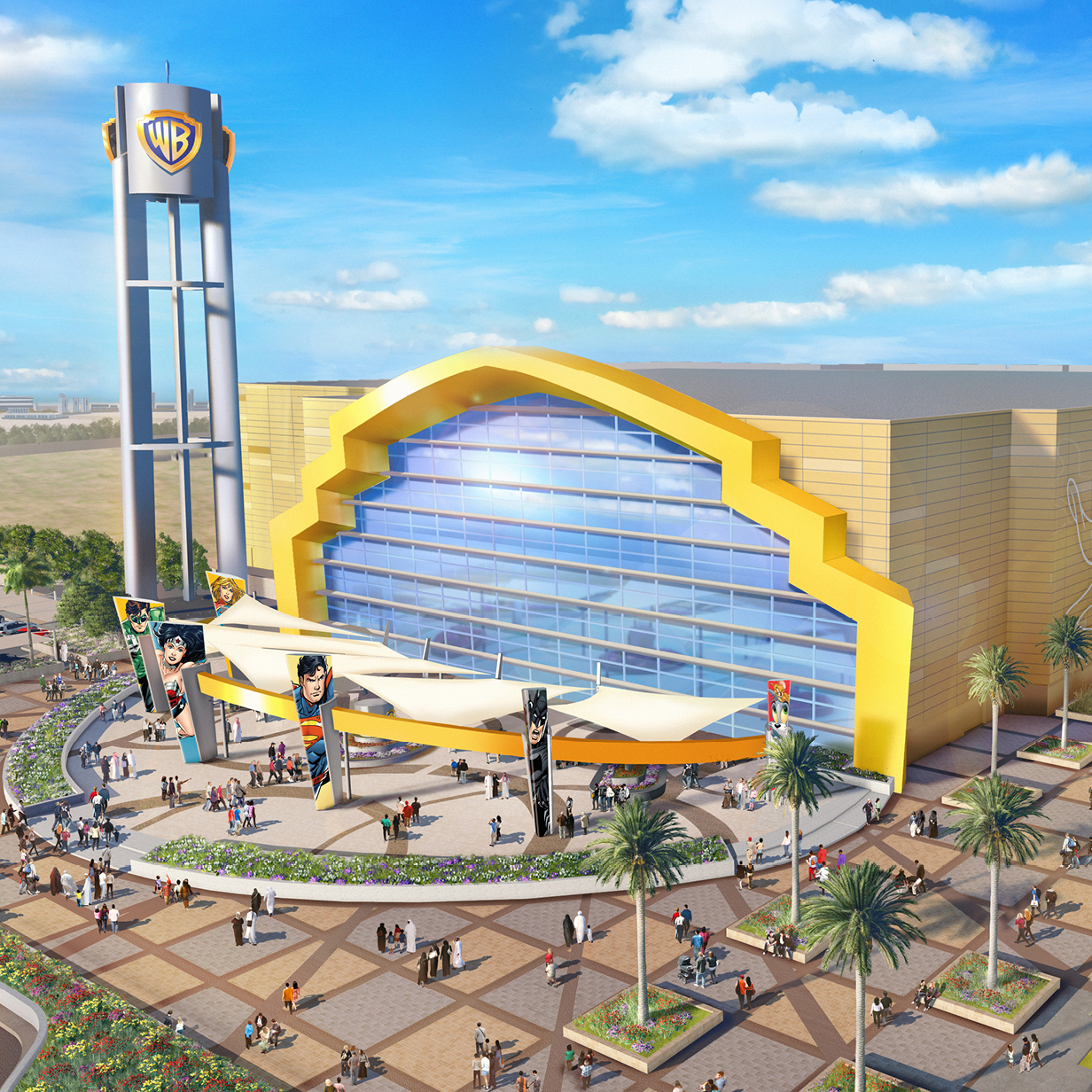 warner bros. world in abu dhabi