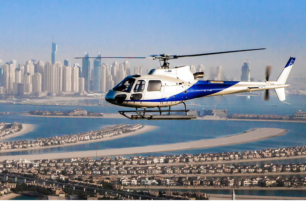 Helicopter tours dubai