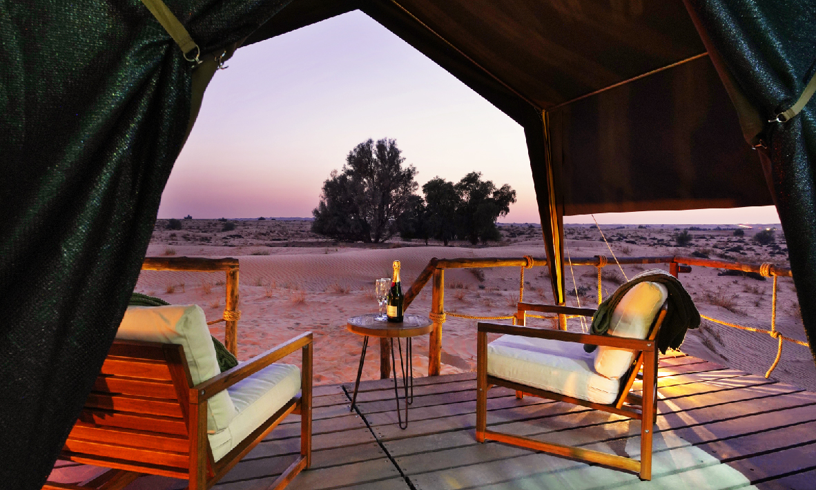 Overnight Safari Double Occupancy - Camp View - Private Vehicle, , large