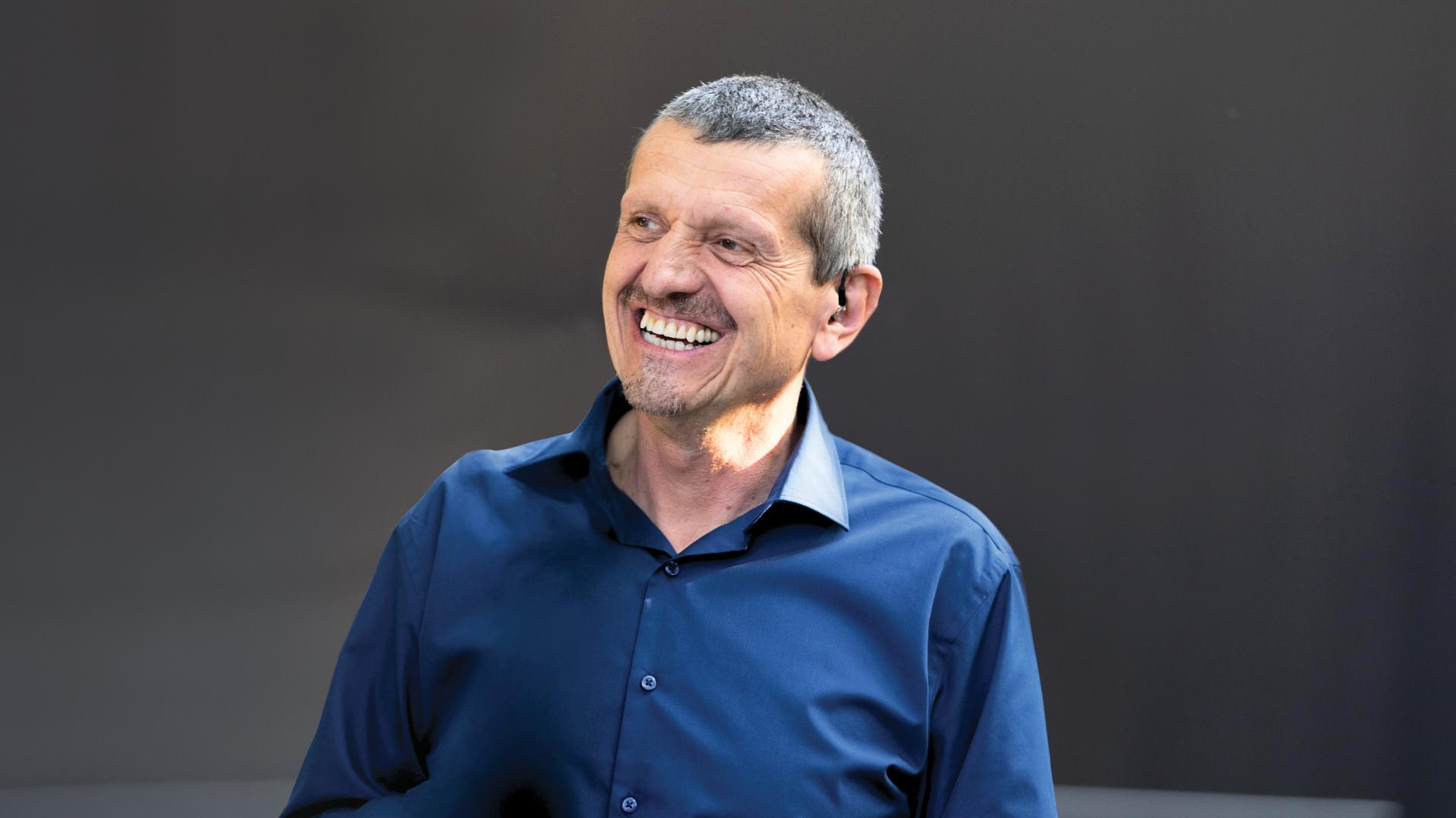Shot of Guether Steiner Smiling