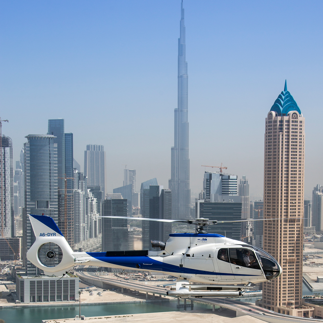 Helicopter tours dubai packages