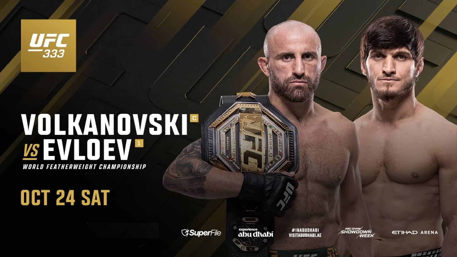 UFC&reg; 333 Abu Dhabi 2026, , large